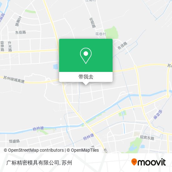 广标精密模具有限公司地图
