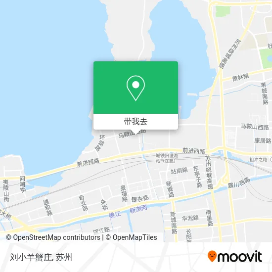 刘小羊蟹庄地图