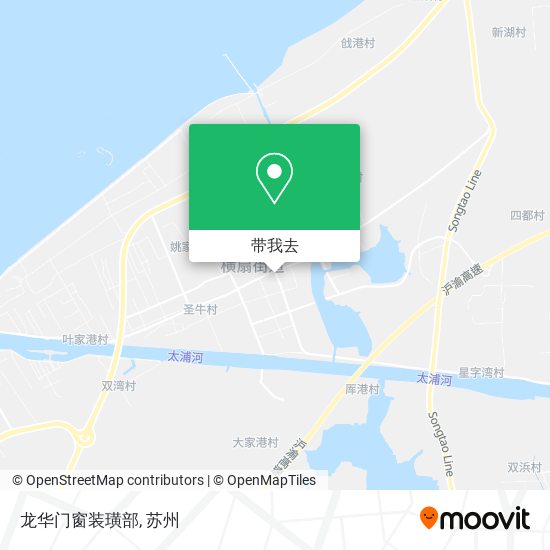 龙华门窗装璜部地图