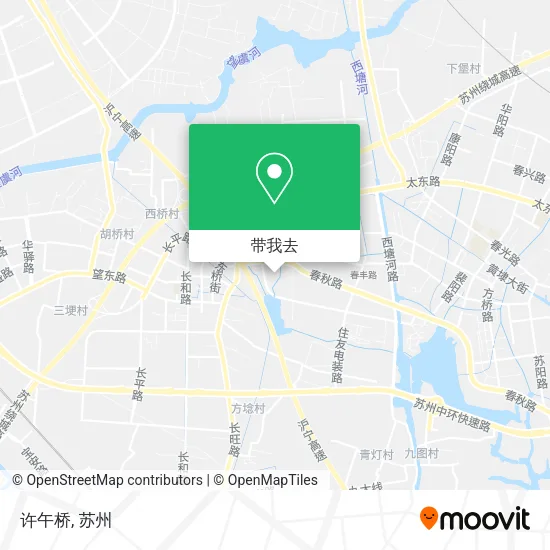 许午桥地图