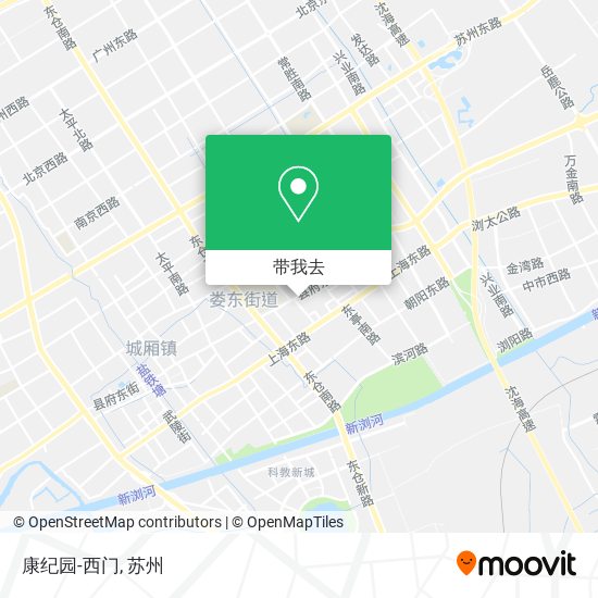 康纪园-西门地图