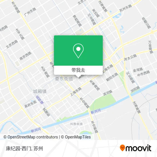 康纪园-西门地图