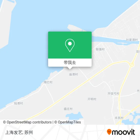 上海发艺地图