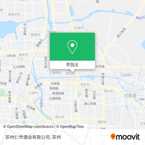 苏州仁华酒业有限公司地图