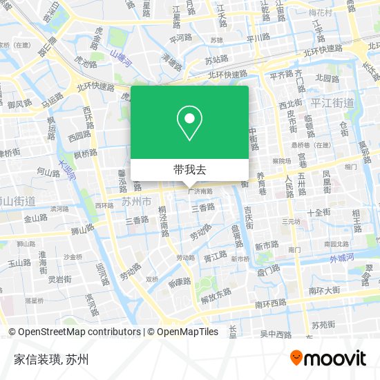 家信装璜地图