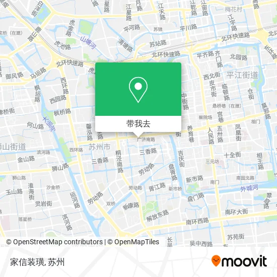 家信装璜地图