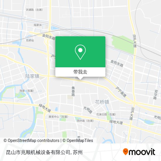 昆山市兆顺机械设备有限公司地图