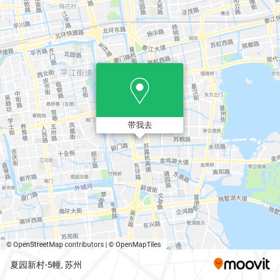 夏园新村-5幢地图
