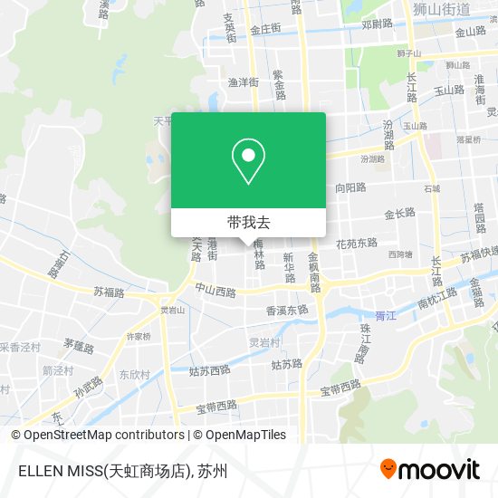 ELLEN MISS(天虹商场店)地图