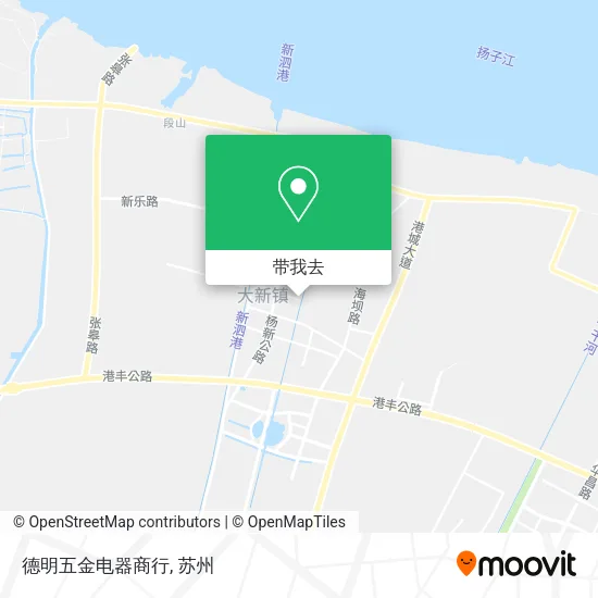 德明五金电器商行地图