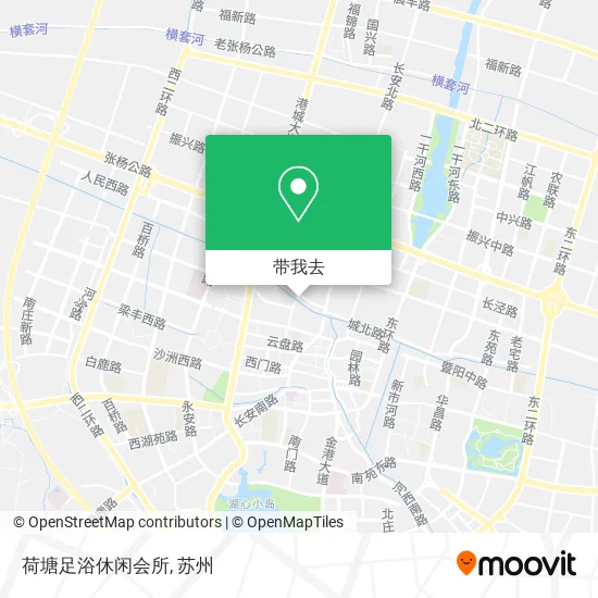 荷塘足浴休闲会所地图
