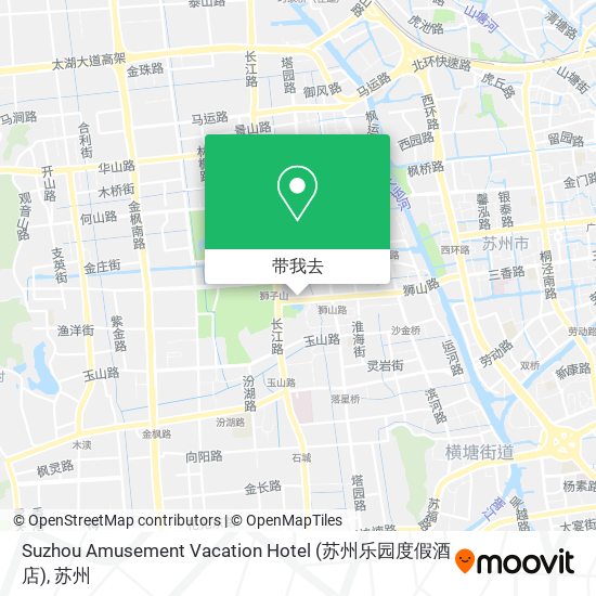 Suzhou Amusement Vacation Hotel (苏州乐园度假酒店)地图
