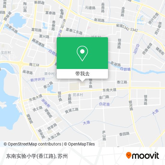 东南实验小学(香江路)地图