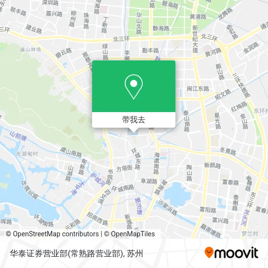 华泰证券营业部(常熟路营业部)地图