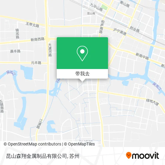 昆山森翔金属制品有限公司地图