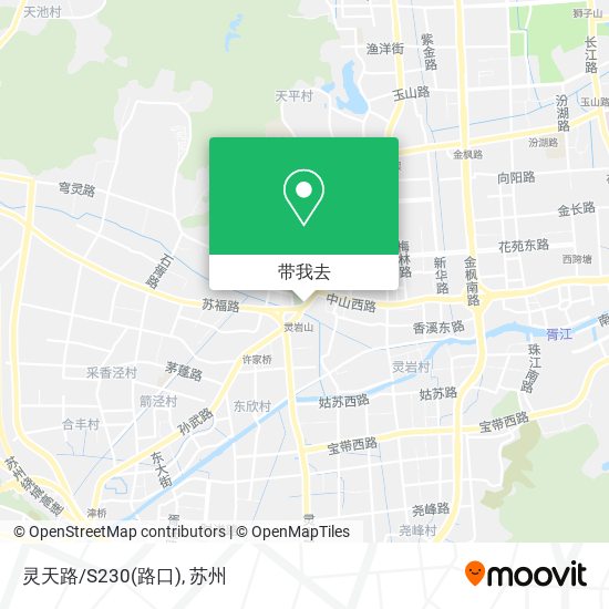 灵天路/S230(路口)地图