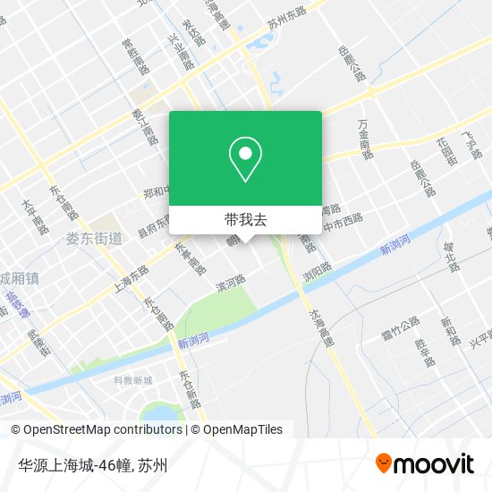 华源上海城-46幢地图