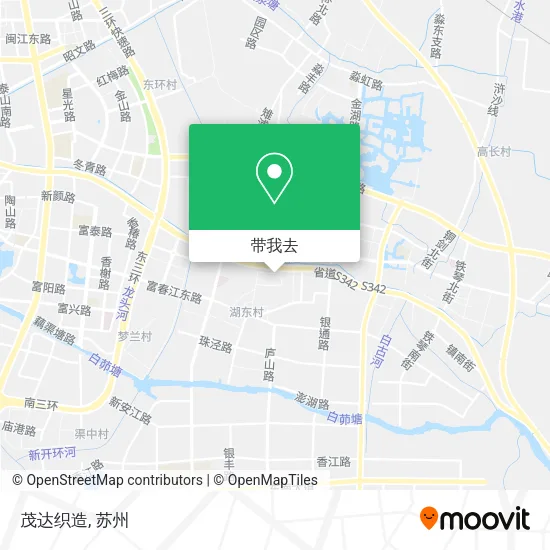 茂达织造地图