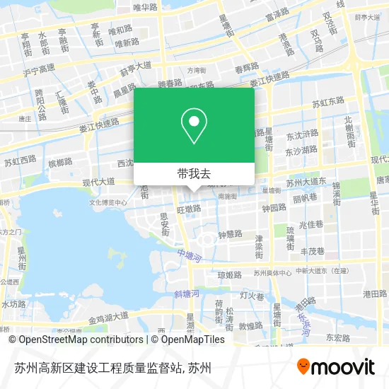 苏州高新区建设工程质量监督站地图