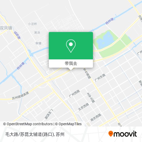毛大路/苏昆太辅道(路口)地图