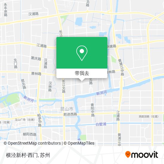 横泾新村-西门地图