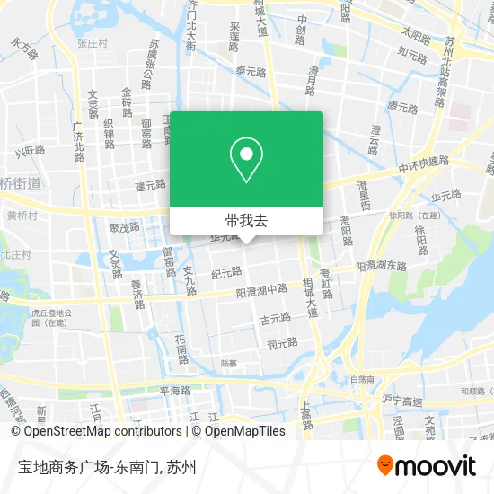 宝地商务广场-东南门地图