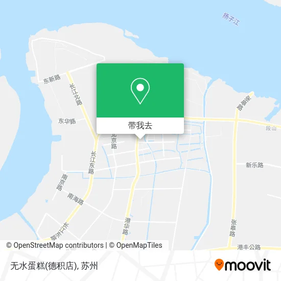 无水蛋糕(德积店)地图