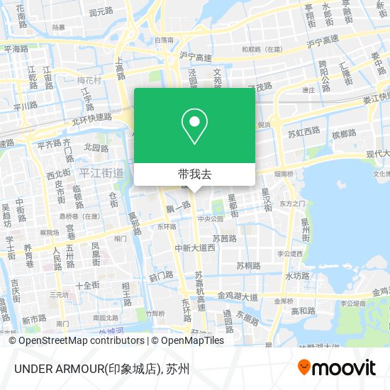 UNDER ARMOUR(印象城店)地图
