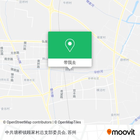 中共塘桥镇顾家村总支部委员会地图