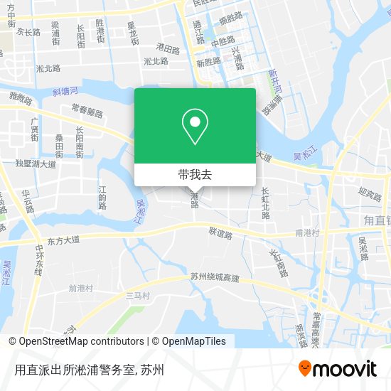 用直派出所淞浦警务室地图