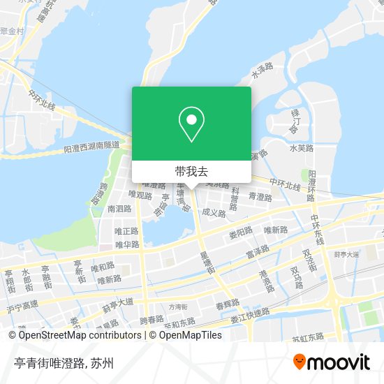 亭青街唯澄路地图