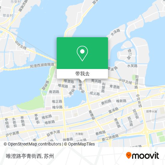 唯澄路亭青街西地图