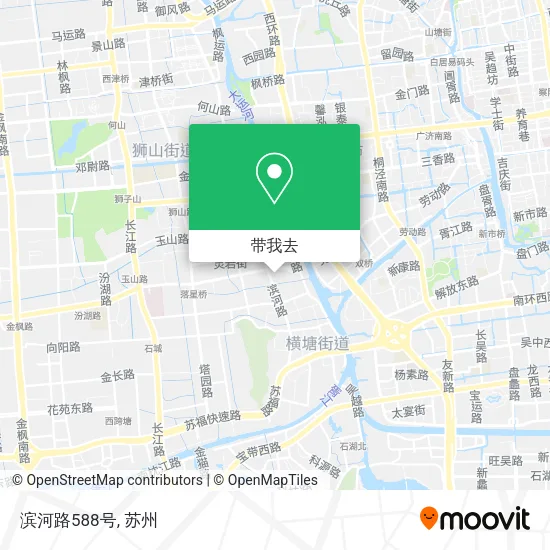 滨河路588号地图