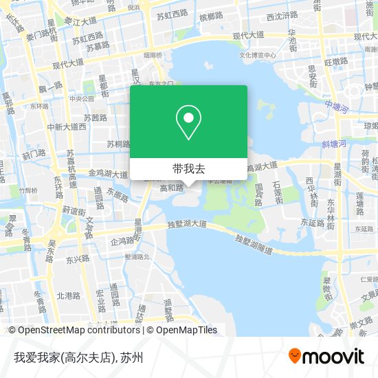我爱我家(高尔夫店)地图