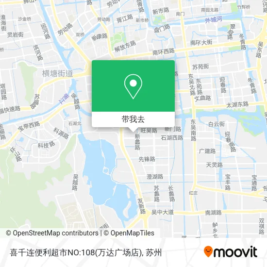 喜千连便利超市NO:108(万达广场店)地图