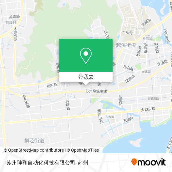 苏州珅和自动化科技有限公司地图