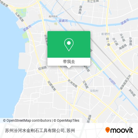 苏州汾河水金刚石工具有限公司地图
