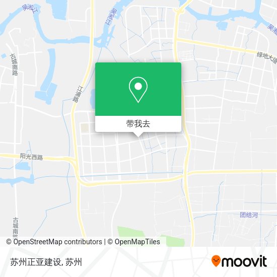 苏州正亚建设地图