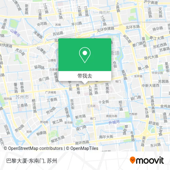 巴黎大厦-东南门地图