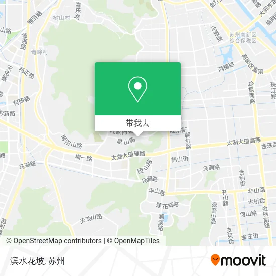 滨水花坡地图