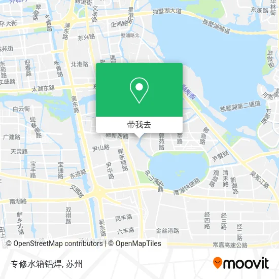 专修水箱铝焊地图