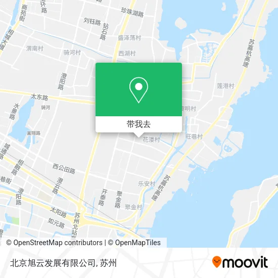 北京旭云发展有限公司地图