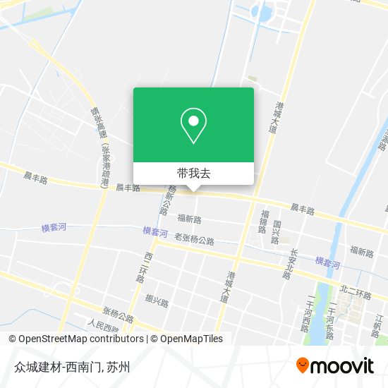 众城建材-西南门地图