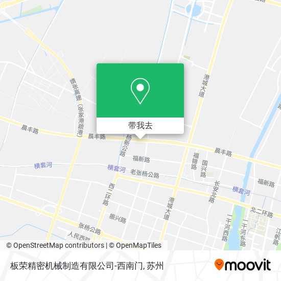 板荣精密机械制造有限公司-西南门地图