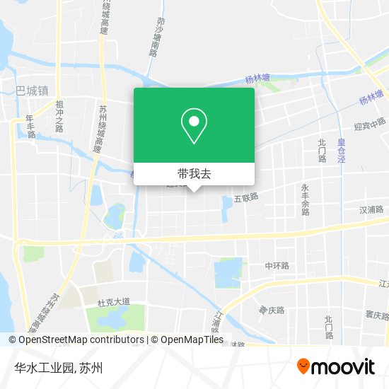 华水工业园地图