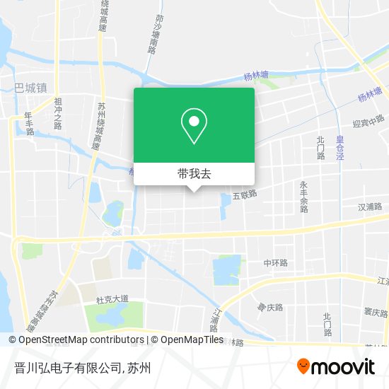 晋川弘电子有限公司地图