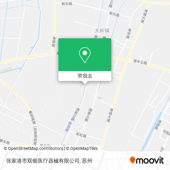 张家港市双银医疗器械有限公司地图