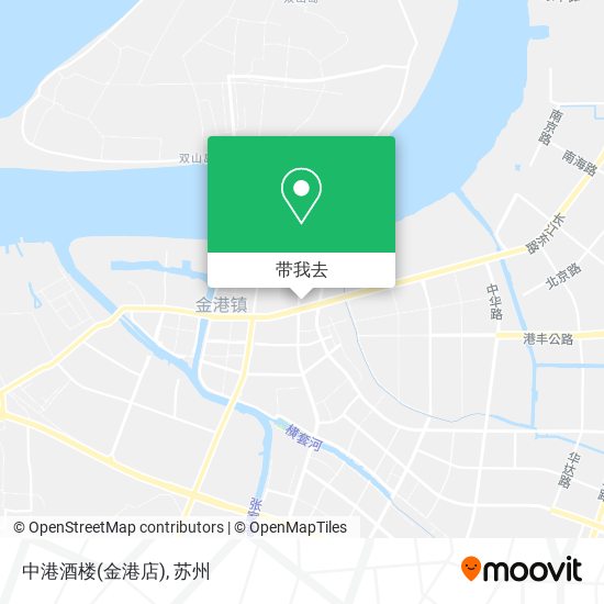中港酒楼(金港店)地图