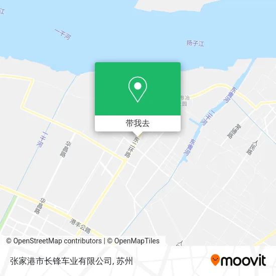 张家港市长锋车业有限公司地图