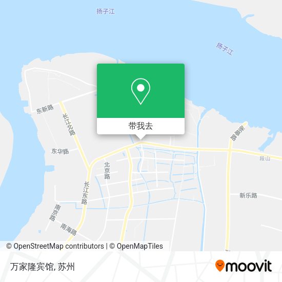 万家隆宾馆地图